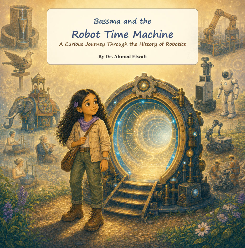Cover of Bassma and the Robot Time Machine