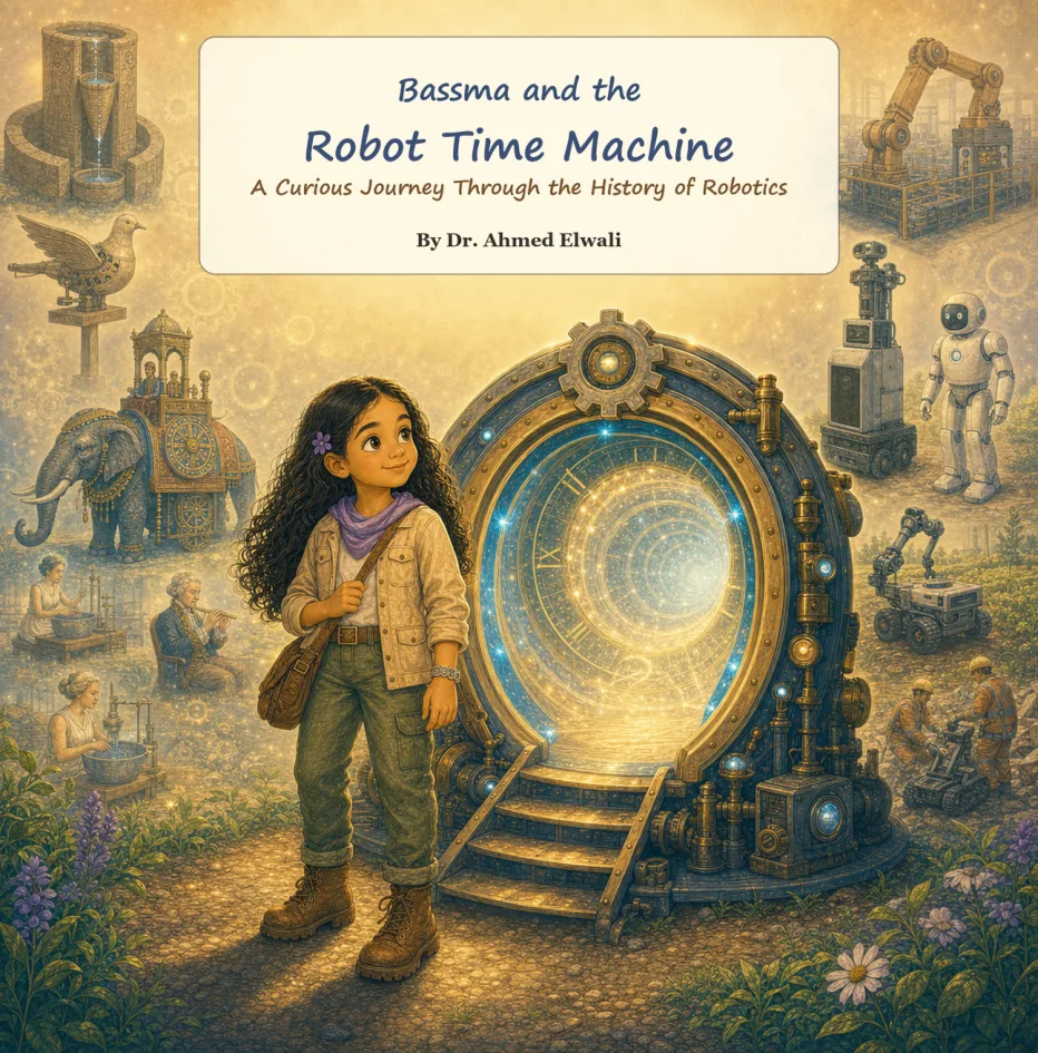 Cover of Bassma and the Robot Time Machine